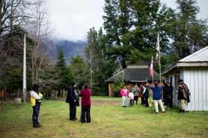 Nuevamente de visita en comunidad de Punahue